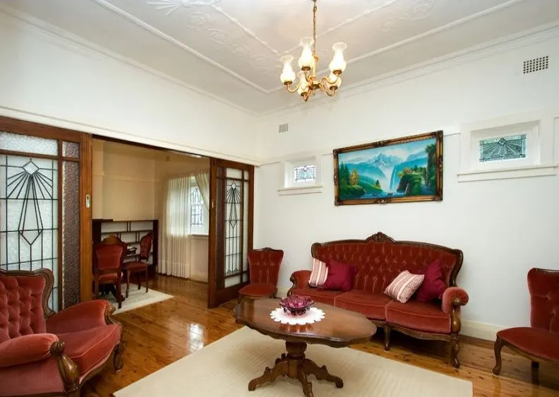 Living area at 1 Gretchen Ave Earlwood