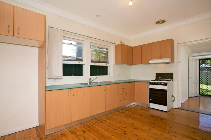 Kitchen at 12 Miller St Kingsgrove