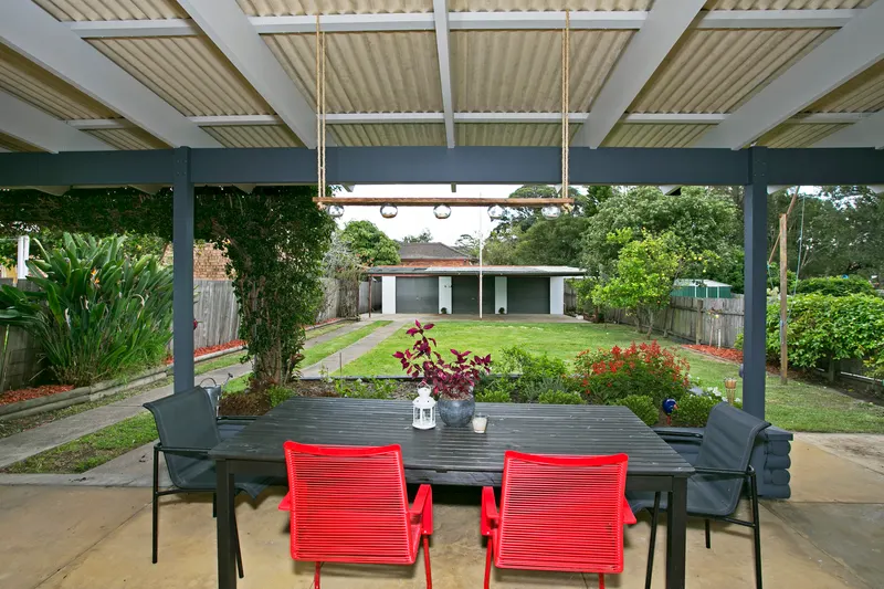 Outdoor area at 123 Northcote Street, Canterbury