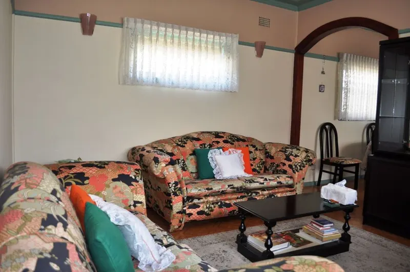 Living area at 71A River St Earlwood