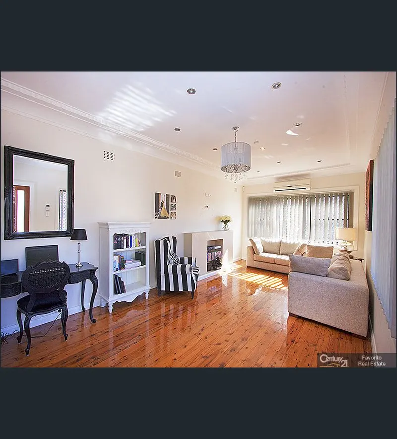 Living area at 9 Weston St Revesby